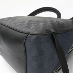 Louis Vuitton Damier Infini Avenue Backpack Astral N41045 Leather Rucksack Bag Men's