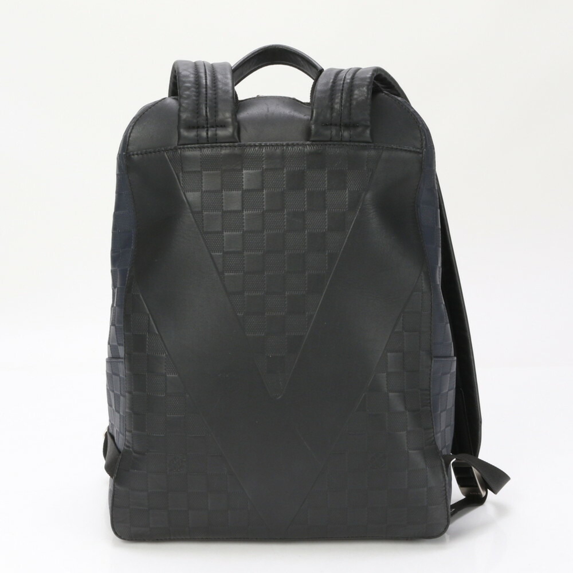 Louis Vuitton Damier Infini Avenue Backpack Astral N41045 Leather Rucksack Bag Men's