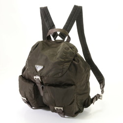 Prada Tessuto Nylon Triangle Backpack Rucksack Bag