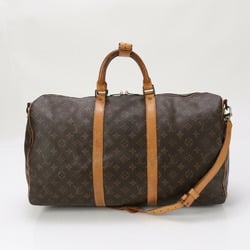 Louis Vuitton Monogram Keepall Bandouliere 50 M41416 Leather Boston Bag Shoulder Men's