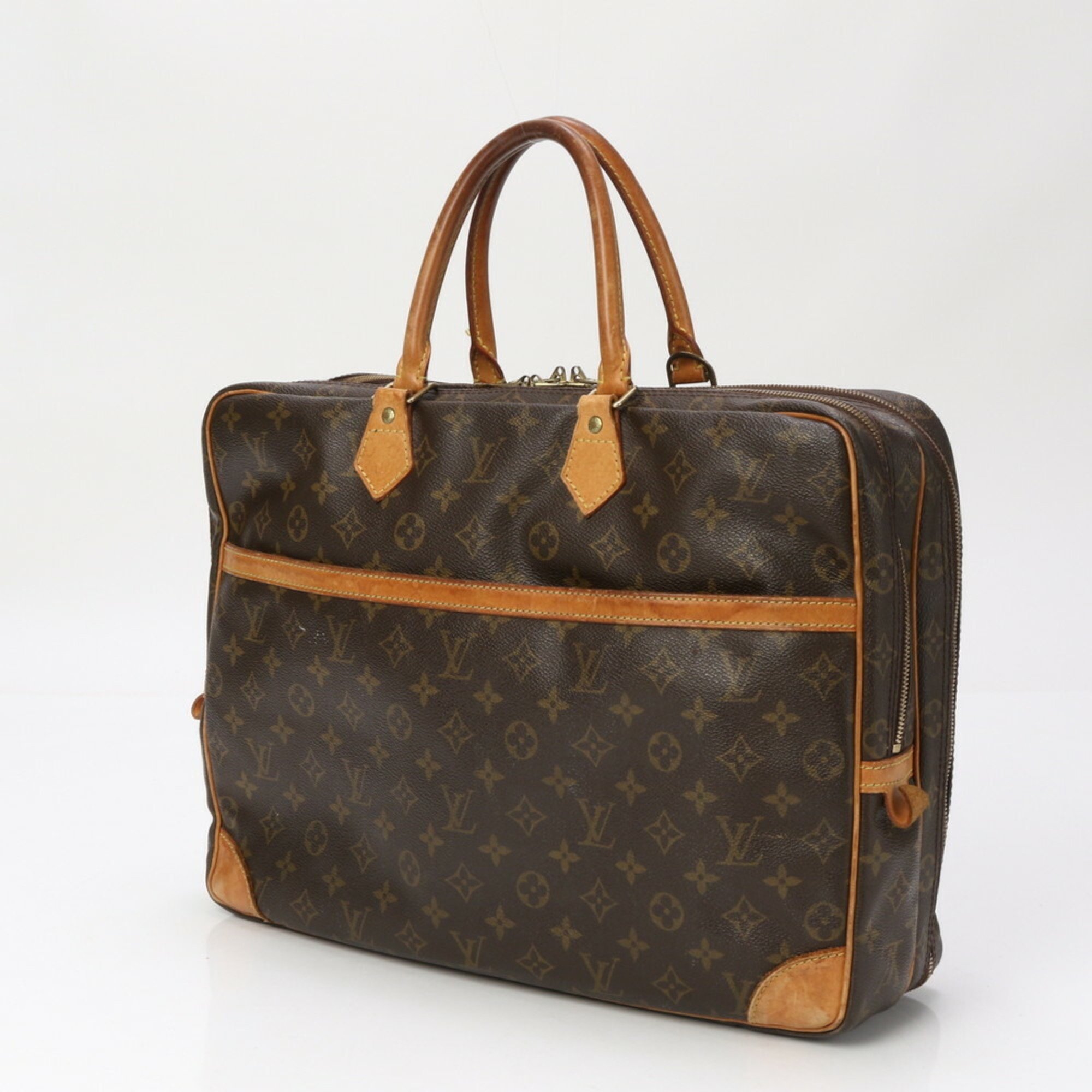 Louis Vuitton Monogram Porte-Document Voyage 2 Compartment M53362 Bag for Men