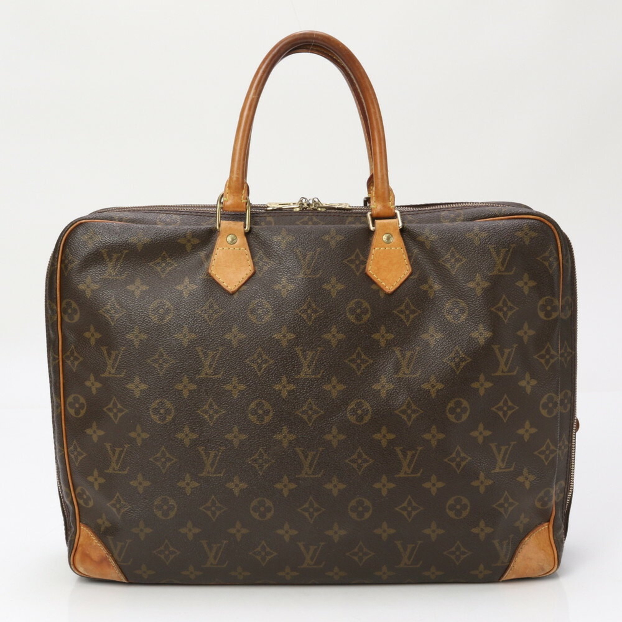 Louis Vuitton Monogram Porte-Document Voyage 2 Compartment M53362 Bag for Men