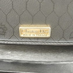 Christian Dior Shoulder Bag Honeycomb Black Women's