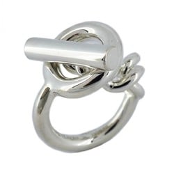 Hermes Ring Croisette Silver 925 Size 12.5 Men's