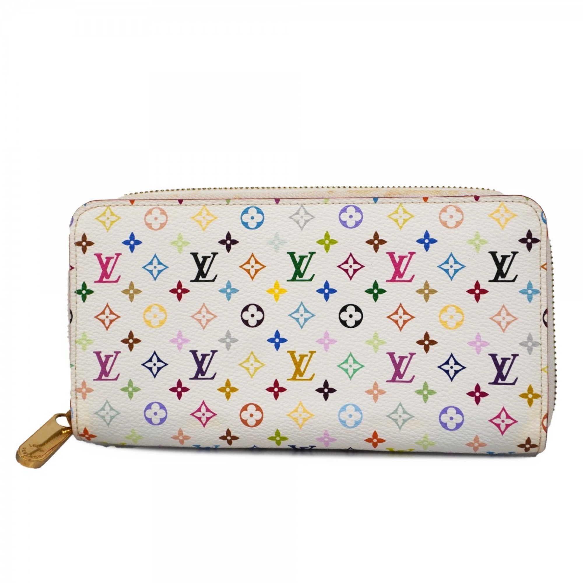 Louis Vuitton Long Wallet Monogram Multicolor Zippy M60241 Rich Ladies