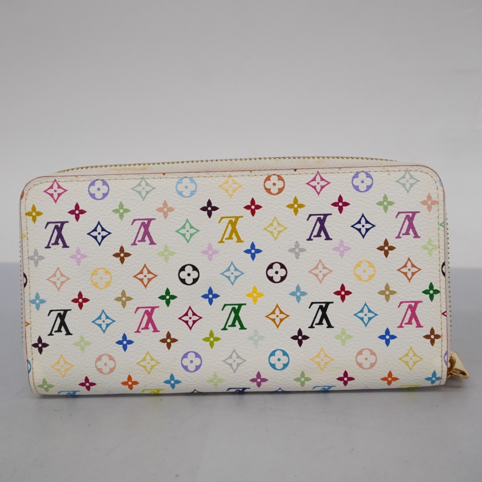 Louis Vuitton Long Wallet Monogram Multicolor Zippy M60241 Rich Ladies