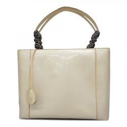 Christian Dior handbag Malice Pearl enamel white ladies