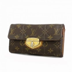 Louis Vuitton Long Wallet Monogram Portefeuille Sarah Etoile M66556 Brown Ladies