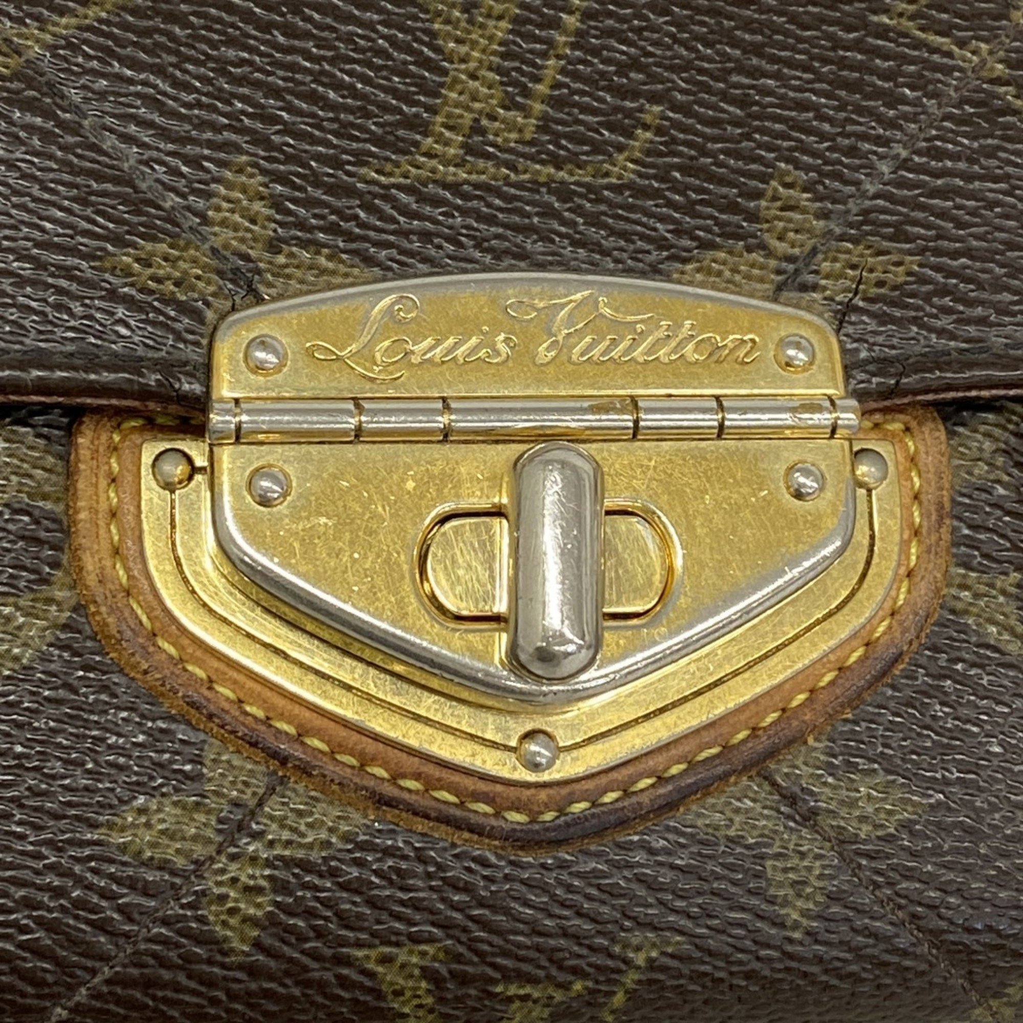 Louis Vuitton Long Wallet Monogram Portefeuille Sarah Etoile M66556 Brown Ladies