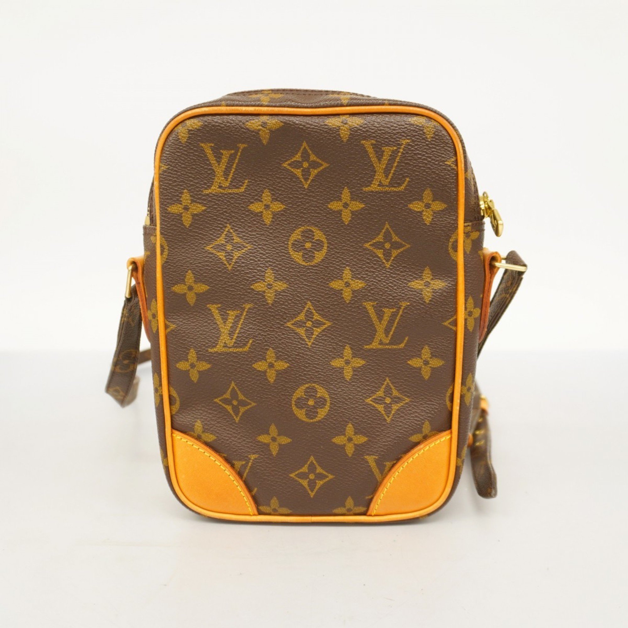 Louis Vuitton Shoulder Bag Monogram Danube M45266 Brown Ladies