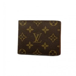 Louis Vuitton Wallet Monogram Porte Bier 9 Carte Credit M60930 Brown Men's Women's