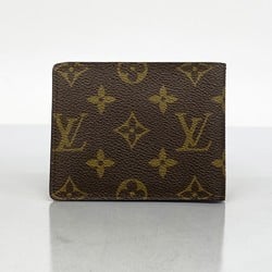 Louis Vuitton Wallet Monogram Porte Bier 9 Carte Credit M60930 Brown Men's Women's