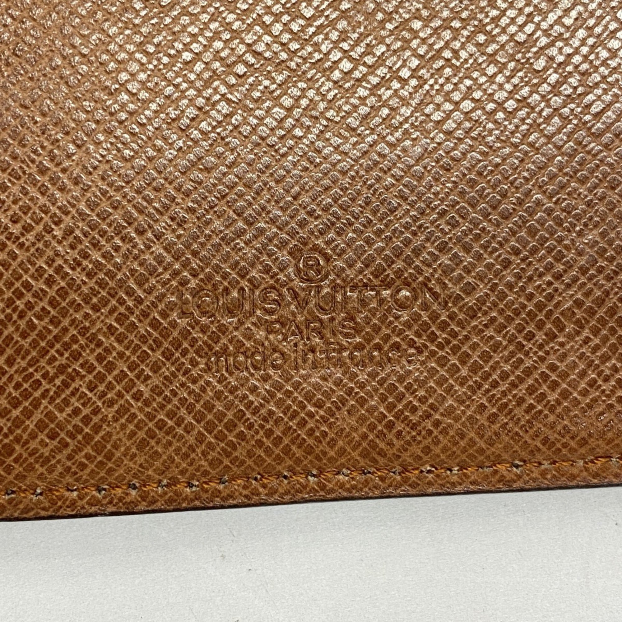 Louis Vuitton Wallet Monogram Porte Bier 9 Carte Credit M60930 Brown Men's Women's