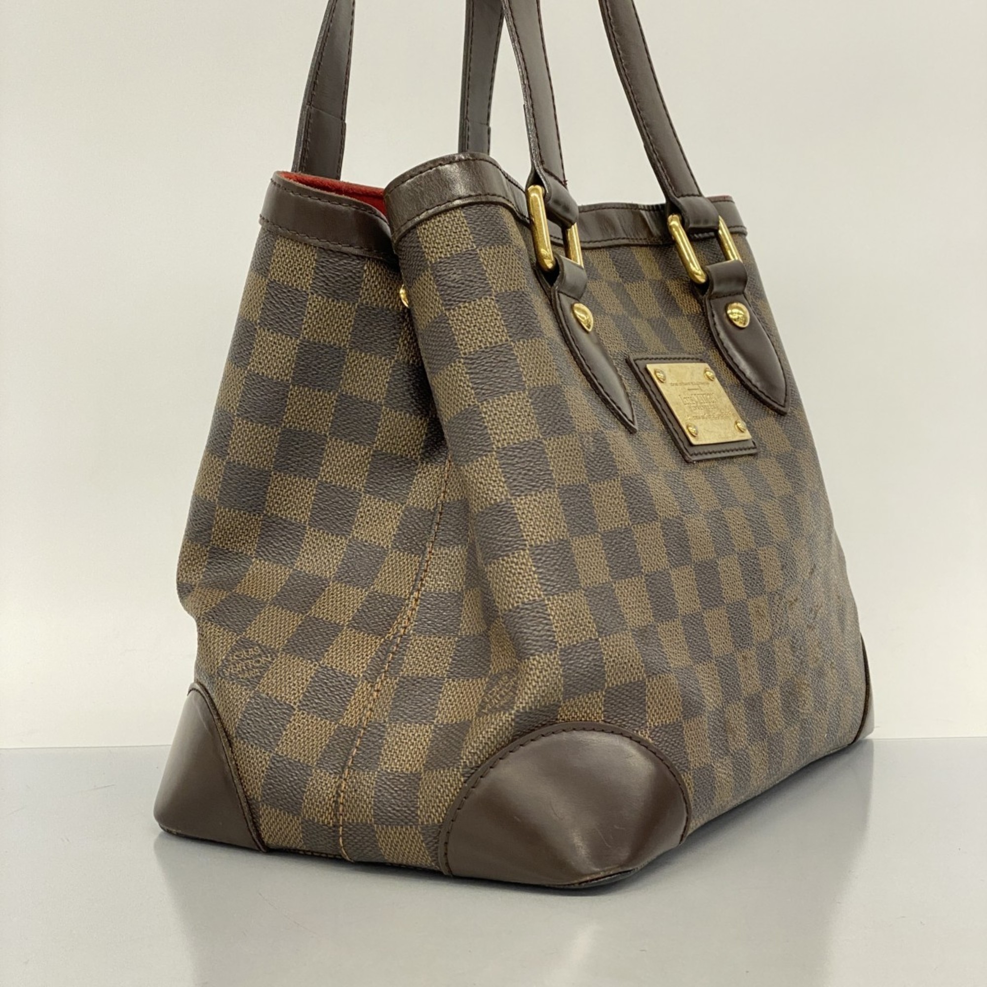 Louis Vuitton Tote Bag Damier Hampstead PM N51205 Ebene Women's