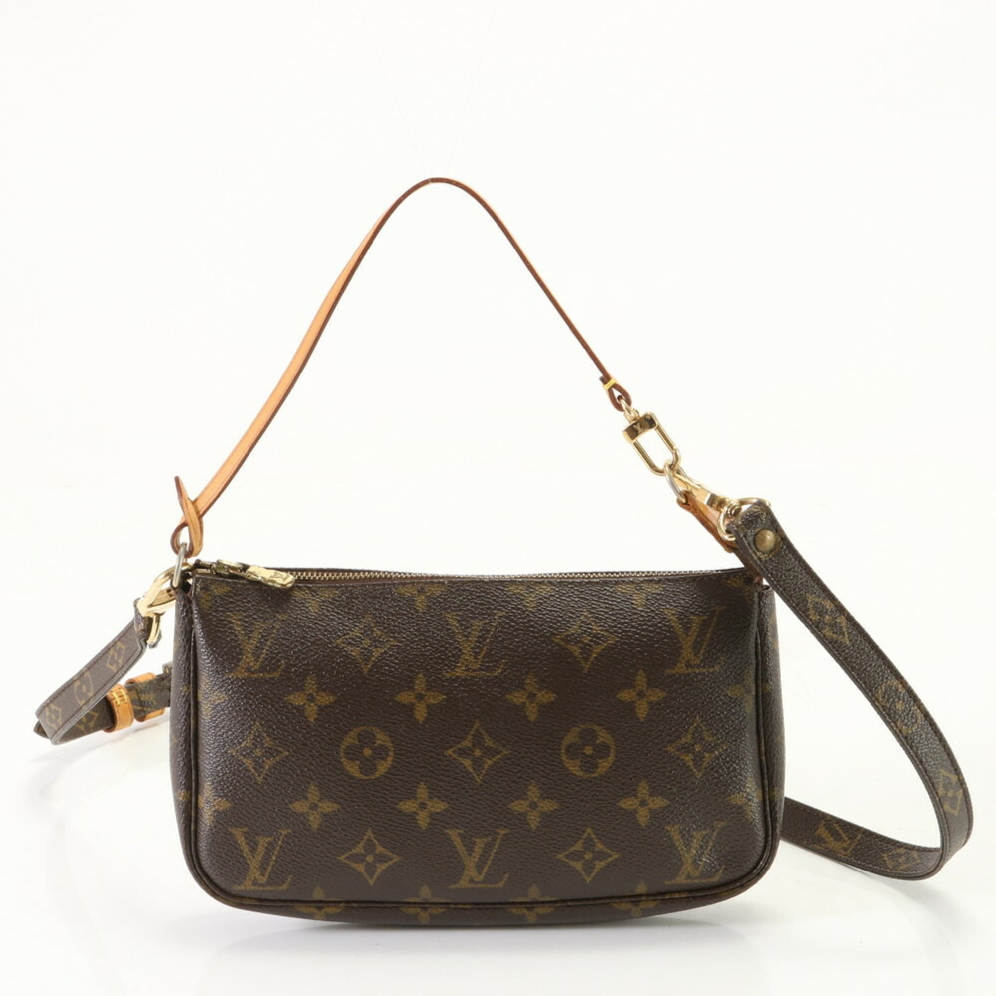 Louis Vuitton Monogram Pochette Accessoires M59180 Shoulder Bag Handbag for Women