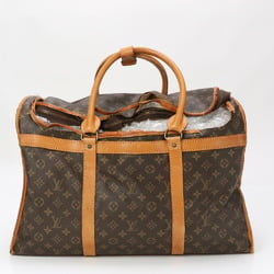 Louis Vuitton Monogram Sac Chasseur 55 M41922 Leather Boston Bag Tote Trunk Men's