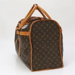 Louis Vuitton Monogram Sac Chasseur 55 M41922 Leather Boston Bag Tote Trunk Men's