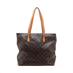 Louis Vuitton Monogram Cabas Maison M51151 Leather Shoulder Handbag for Women