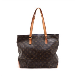 Louis Vuitton Monogram Cabas Maison M51151 Leather Shoulder Handbag for Women