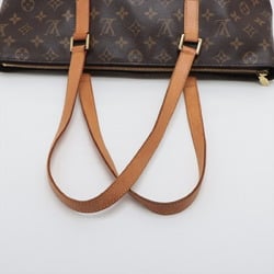 Louis Vuitton Monogram Cabas Maison M51151 Leather Shoulder Handbag for Women