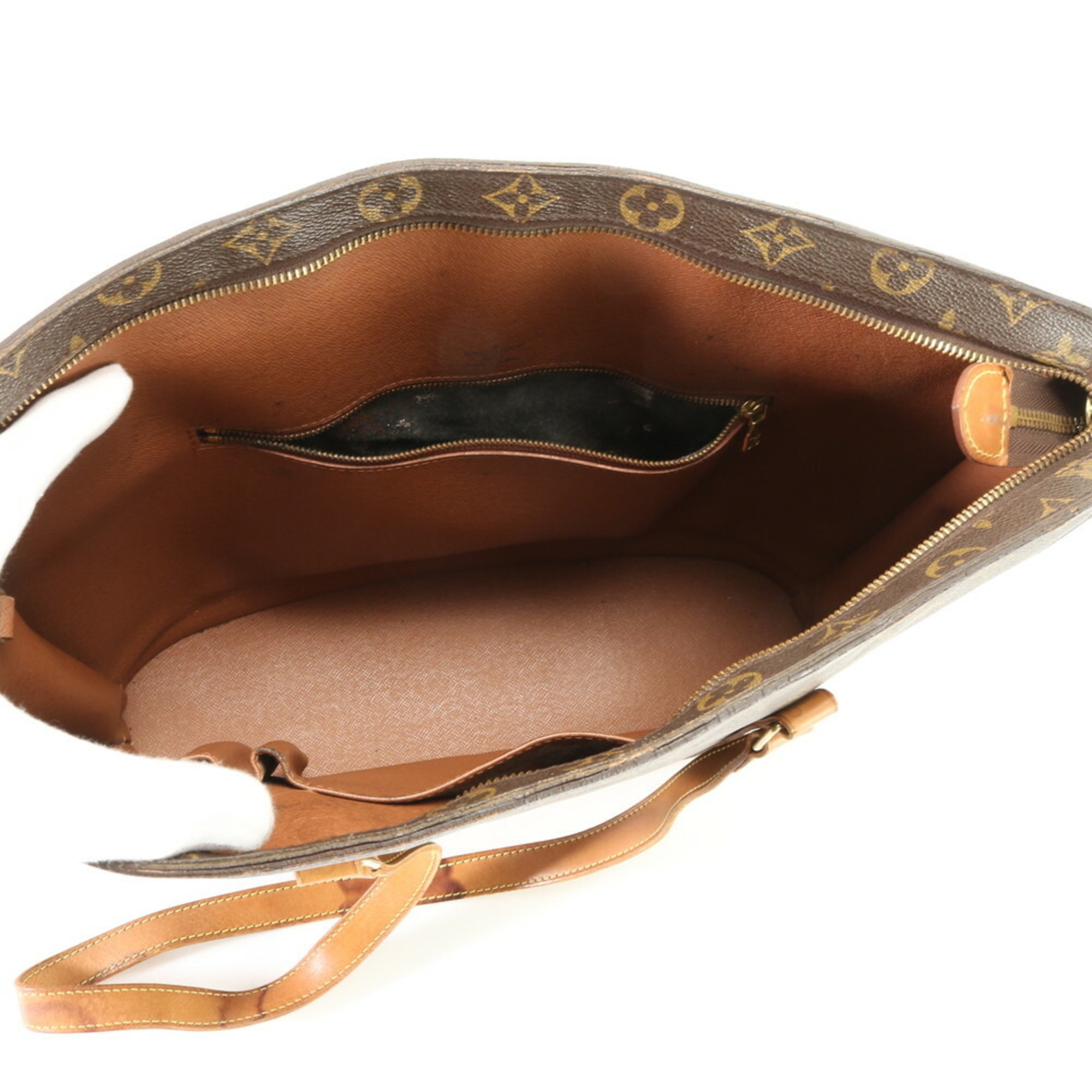 Louis Vuitton Monogram Babylon M51102 Leather Shoulder Handbag for Women