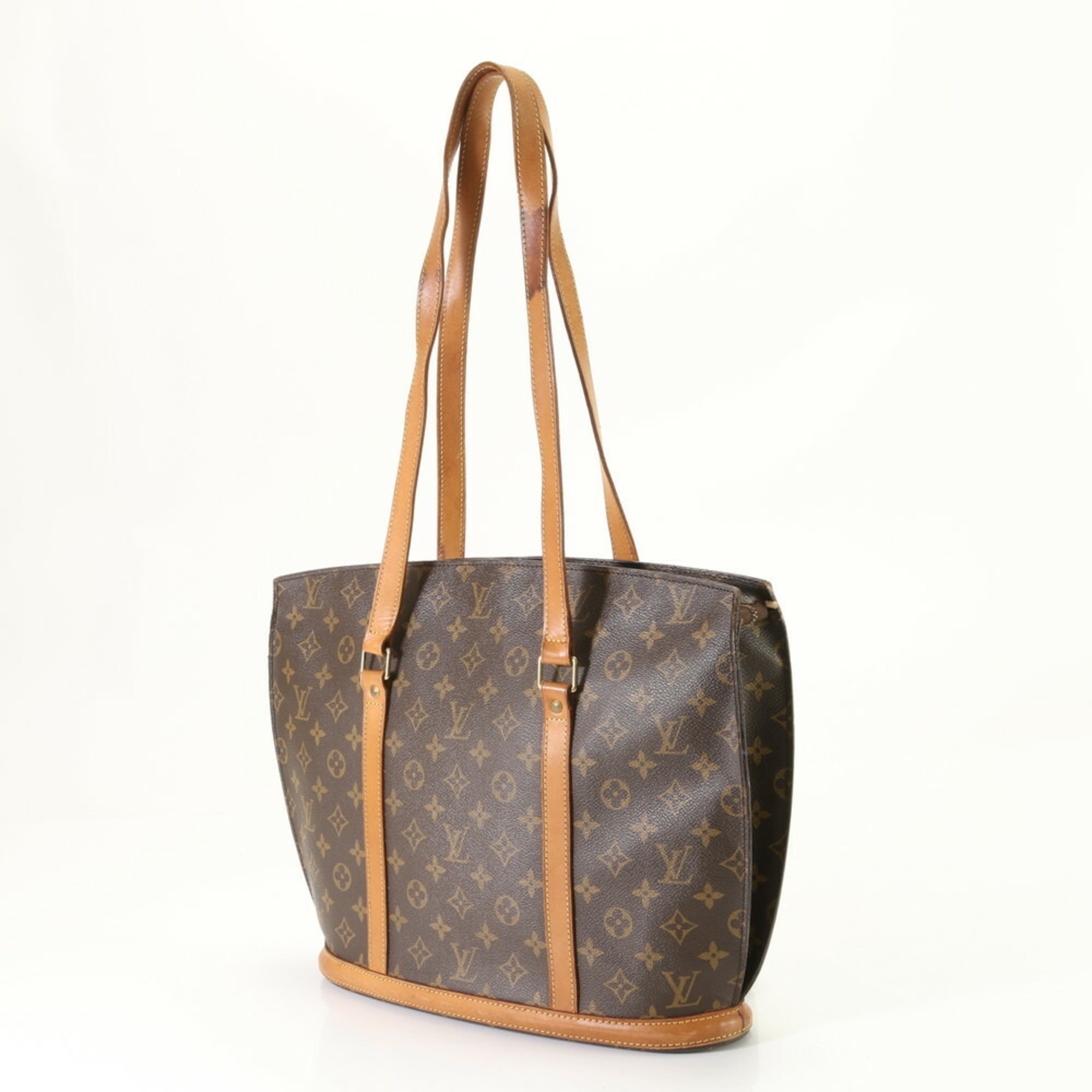 Louis Vuitton Monogram Babylon M51102 Leather Shoulder Handbag for Women