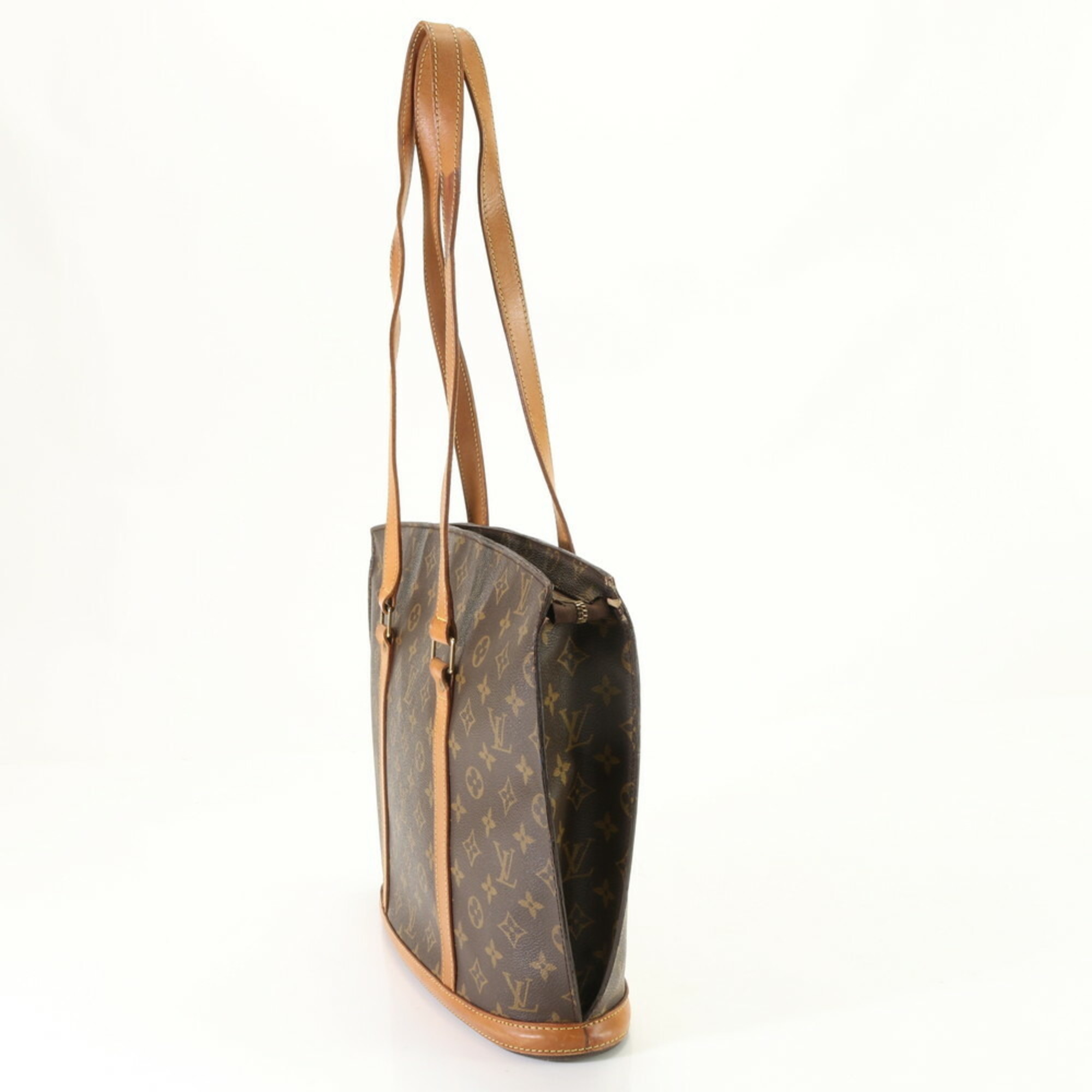 Louis Vuitton Monogram Babylon M51102 Leather Shoulder Handbag for Women