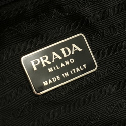 Prada Tessuto nylon leather Boston bag tote trunk black men's