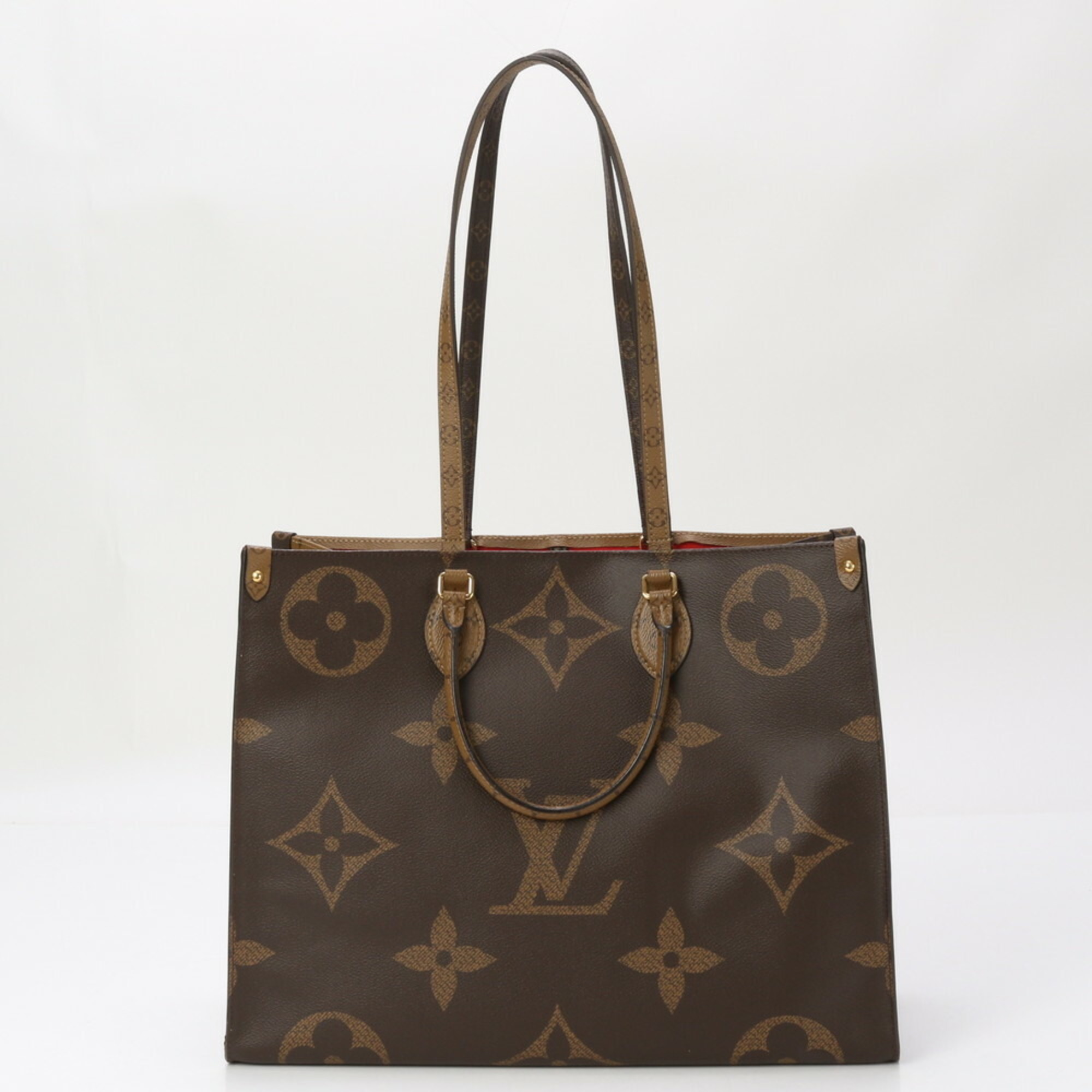 Louis Vuitton Monogram Giant Reverse On-the-Go GM Leather Men's