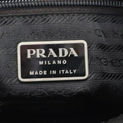 Prada Tessuto Nylon Triangle Shoulder Bag Black Men's