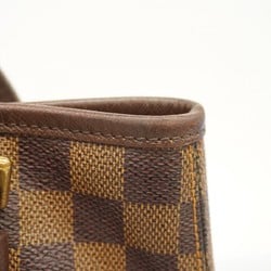 Louis Vuitton Tote Bag Damier Marais N42240 Ebene Ladies