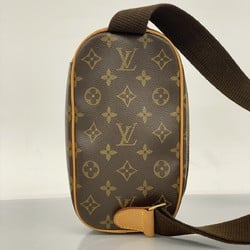 Louis Vuitton Body Bag Monogram Pochette Ganjou M51870 Brown Men's Women's