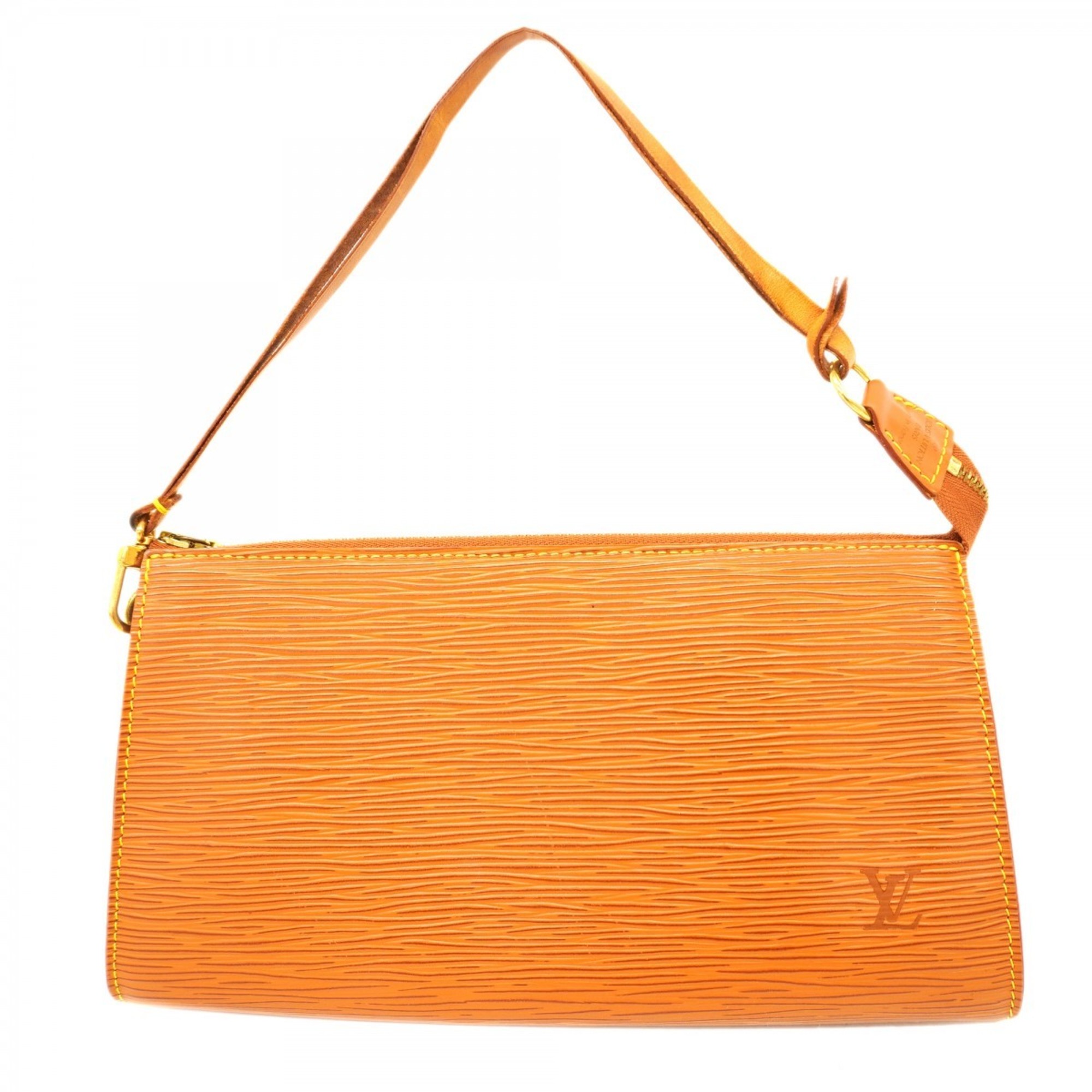 Louis Vuitton Epi Pouch Pochette Accessoires M52948 Zipangu Gold Ladies