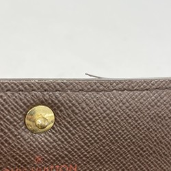 Louis Vuitton Long Wallet Damier Portefeuille Sarah N61734 Ebene Ladies