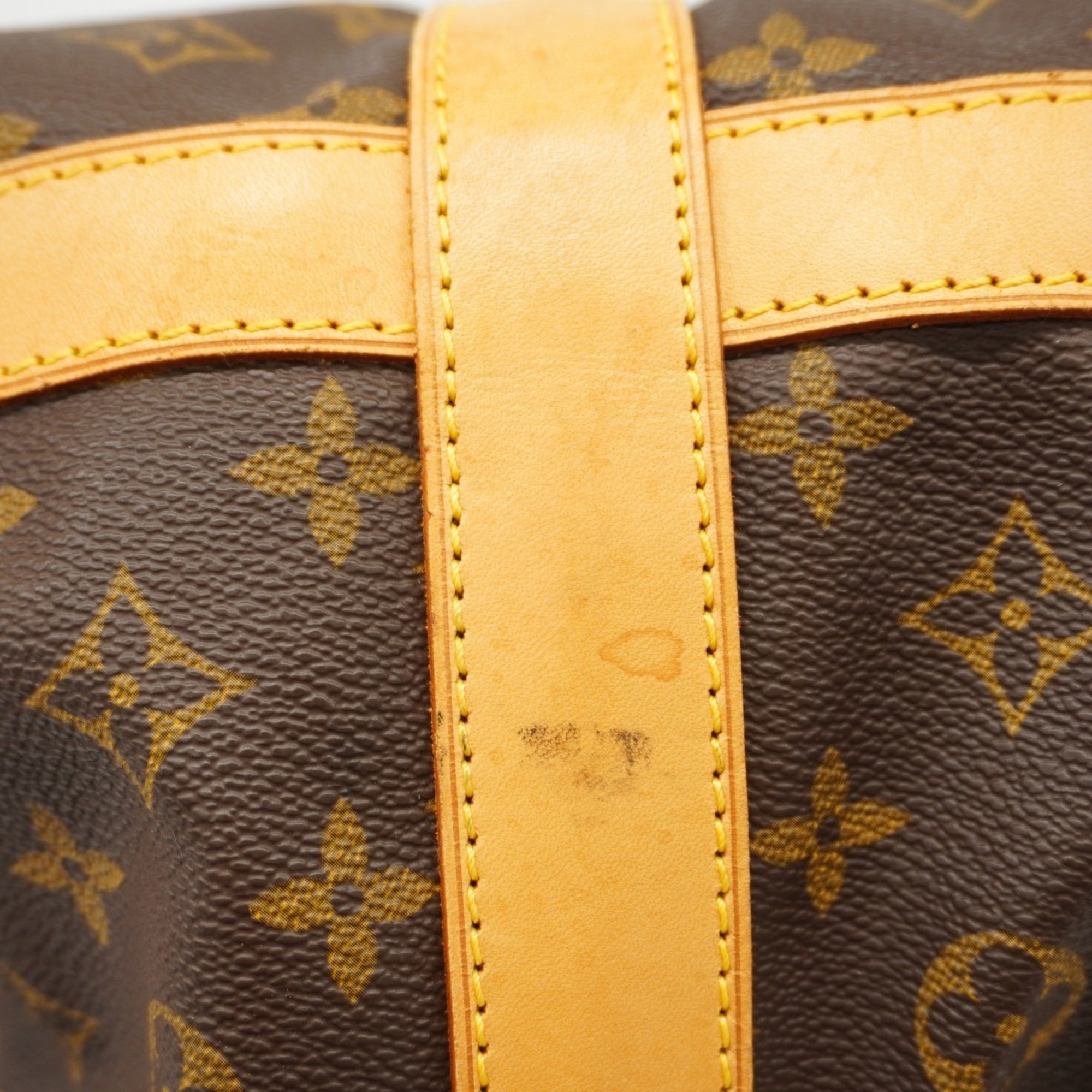 Louis Vuitton Boston Bag Monogram Cruiser 50 M41137 Brown Men's Women's