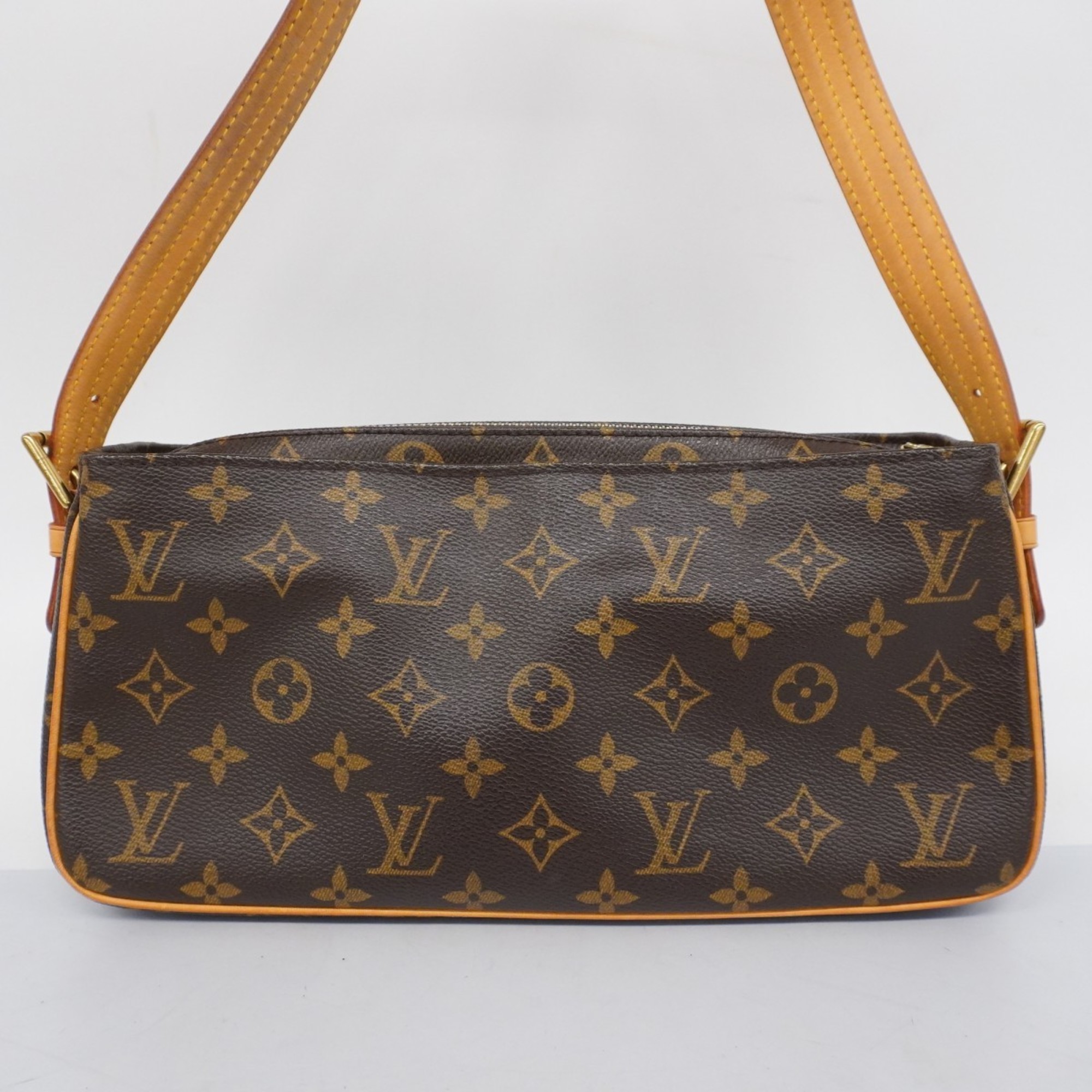 Louis Vuitton Shoulder Bag Monogram Vivacite MM M51164 Brown Women's