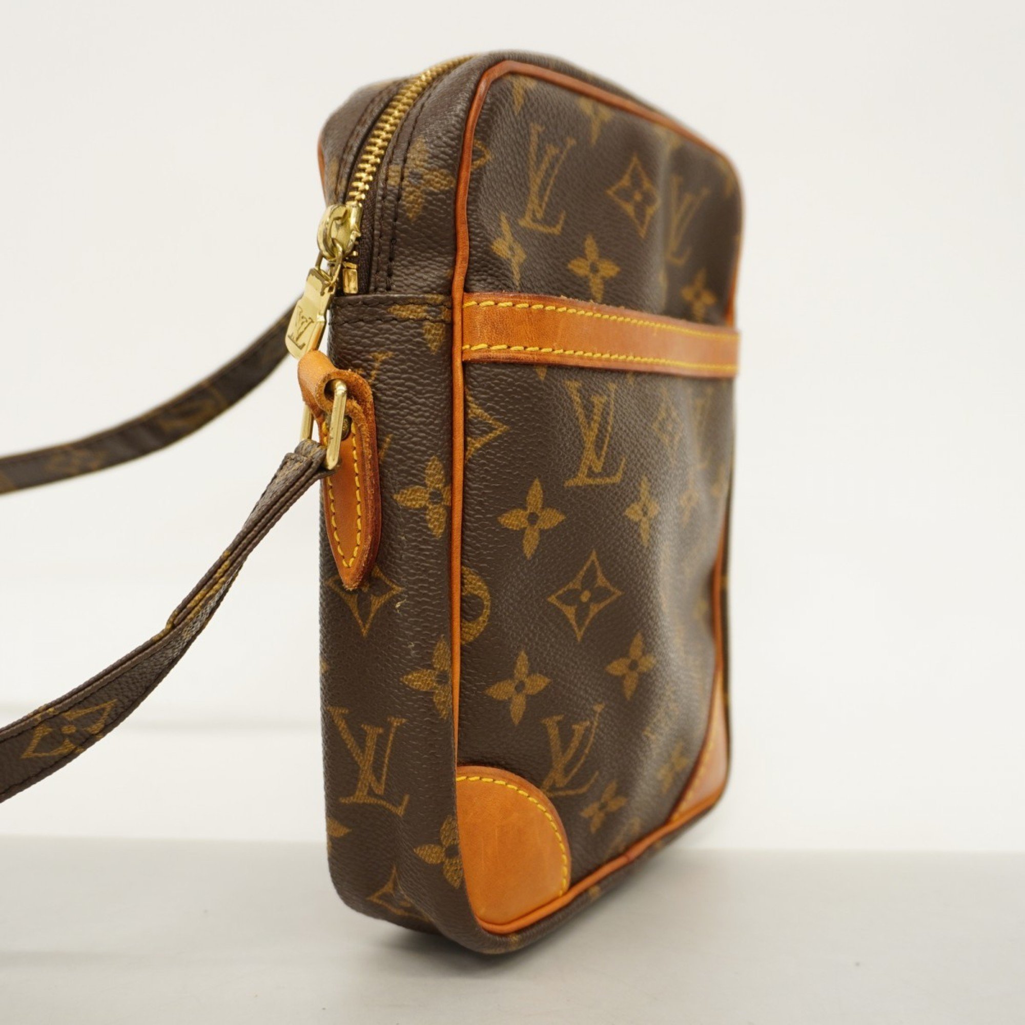 Louis Vuitton Shoulder Bag Monogram Danube M45266 Brown Ladies