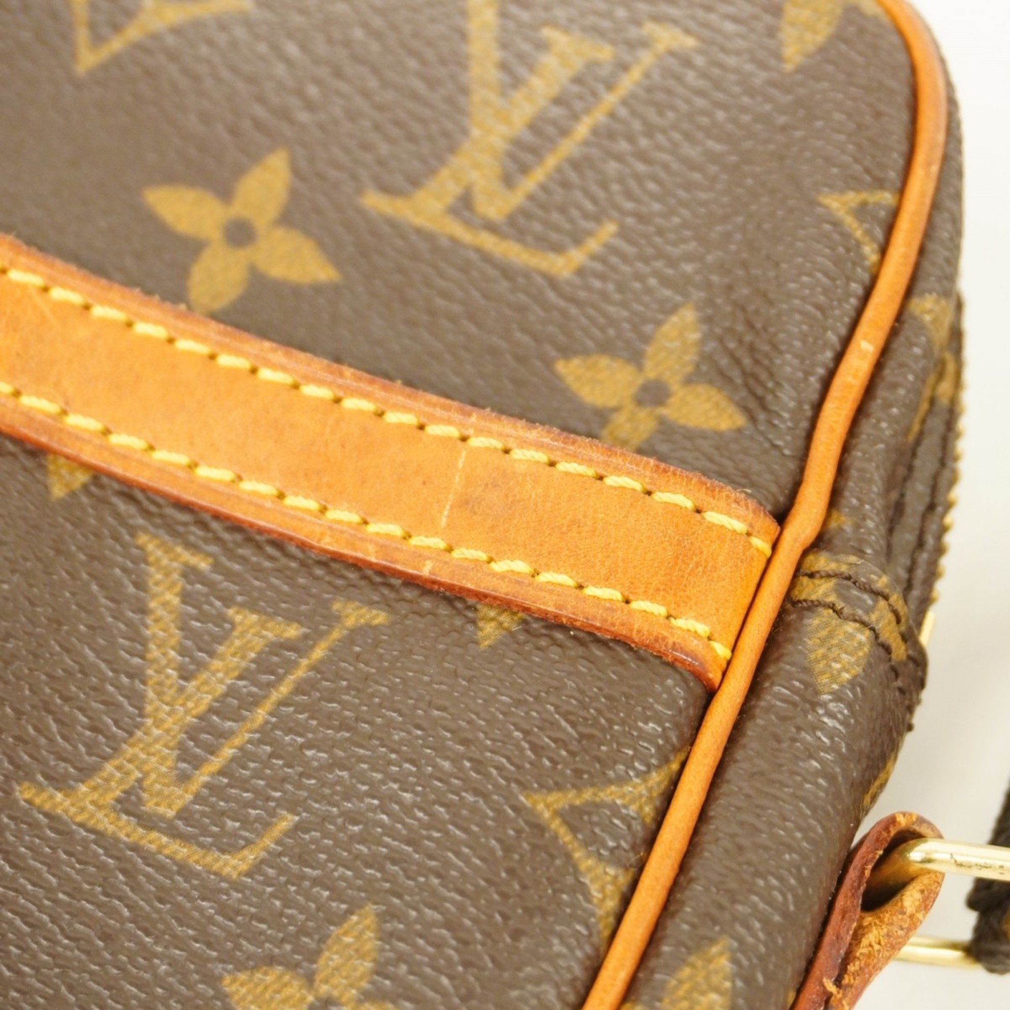 Louis Vuitton Shoulder Bag Monogram Danube M45266 Brown Ladies