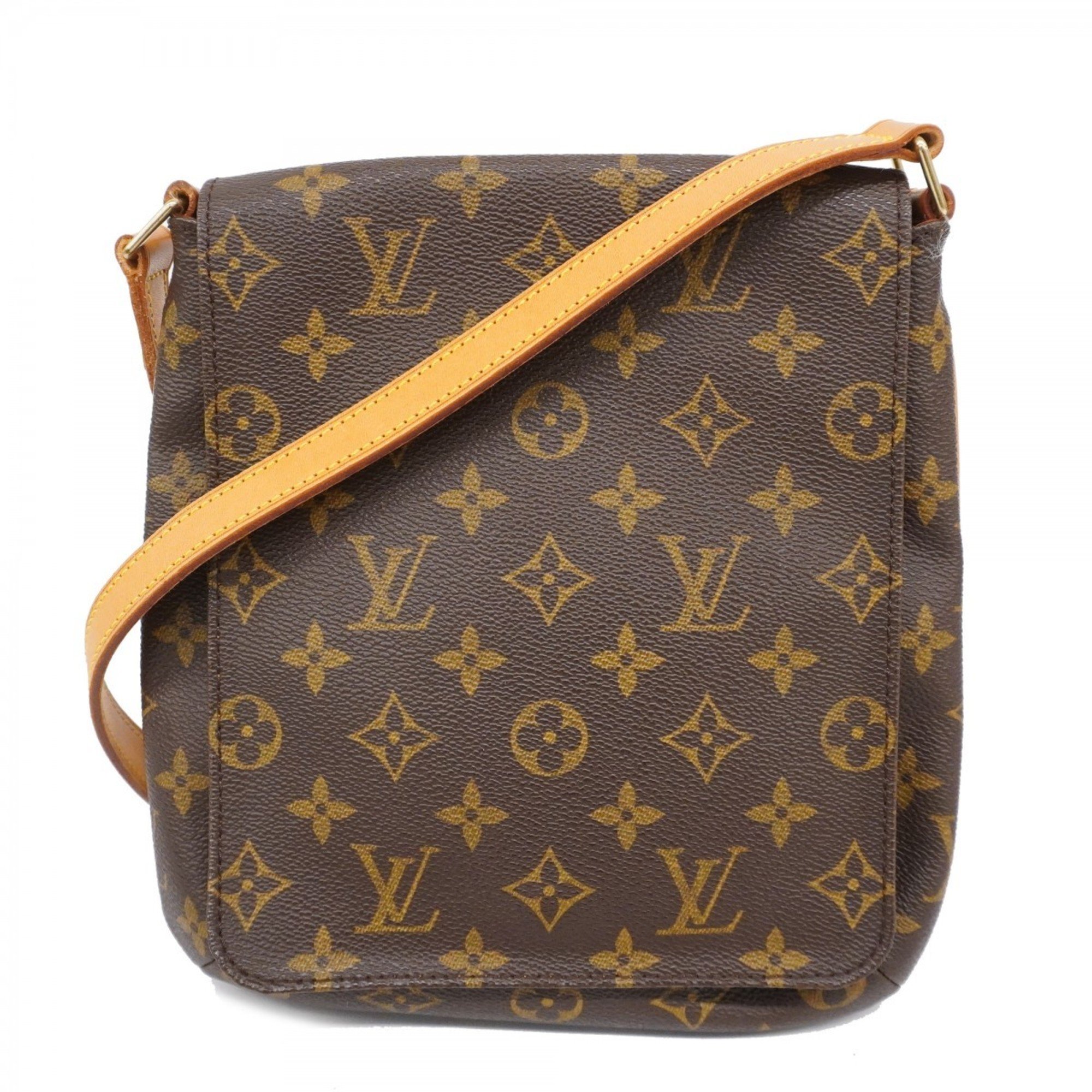 Louis Vuitton Shoulder Bag Monogram Musette Salsa Short Strap M51258 Brown Women's