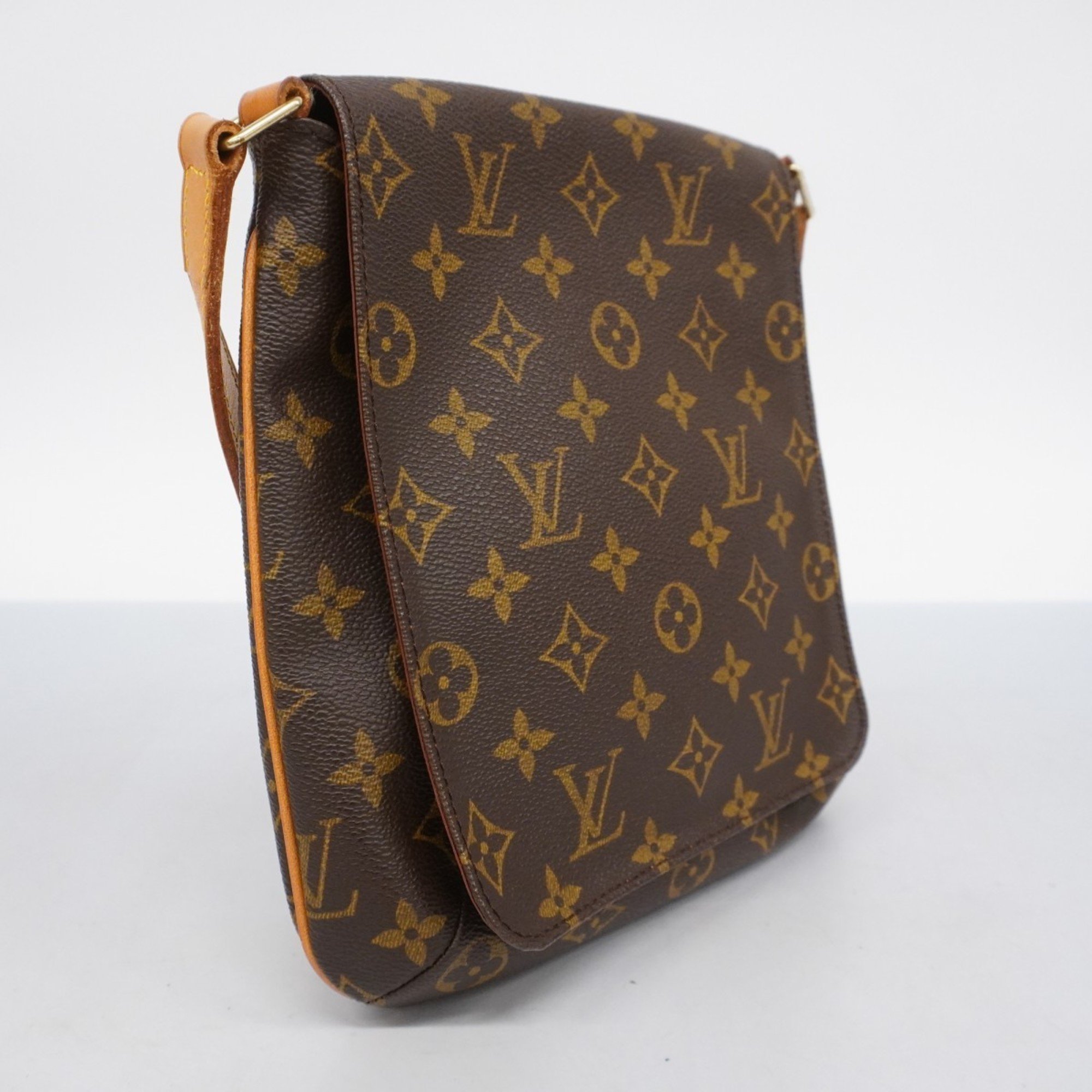 Louis Vuitton Shoulder Bag Monogram Musette Salsa Short Strap M51258 Brown Women's