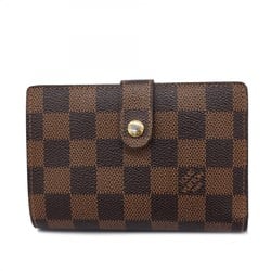 Louis Vuitton Wallet Damier Portefeuille Vienne N61674 Ebene Ladies