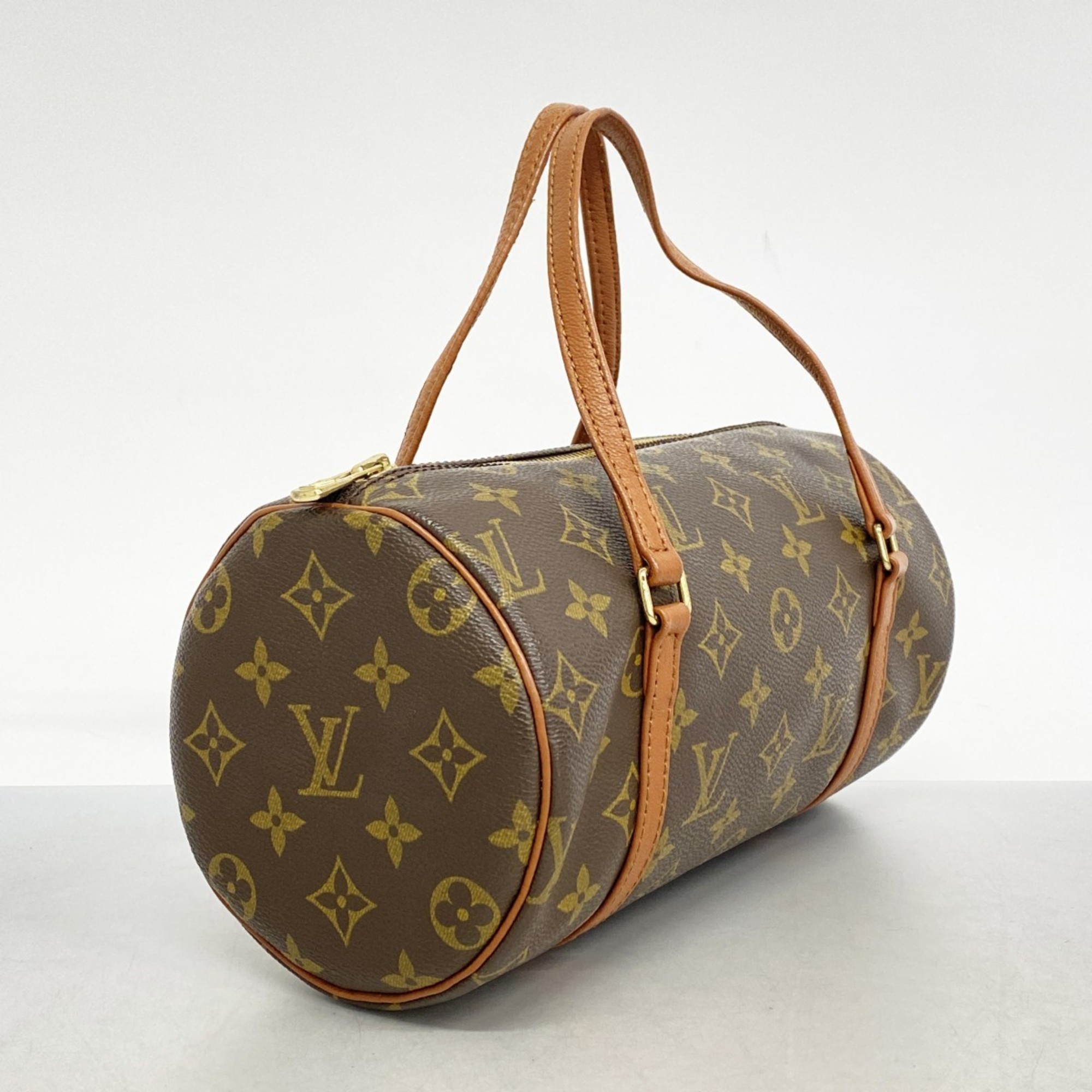 Louis Vuitton handbag Monogram Papillon 26 M51386 Brown Ladies