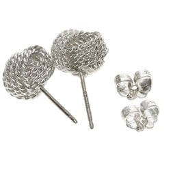 Tiffany Somerset mesh ball earrings, silver, for women, TIFFANY&Co.