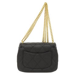 Chanel Chain Shoulder Coco Mark Bag Caviar Skin Women's CHANEL