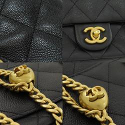 Chanel Chain Shoulder Coco Mark Bag Caviar Skin Women's CHANEL