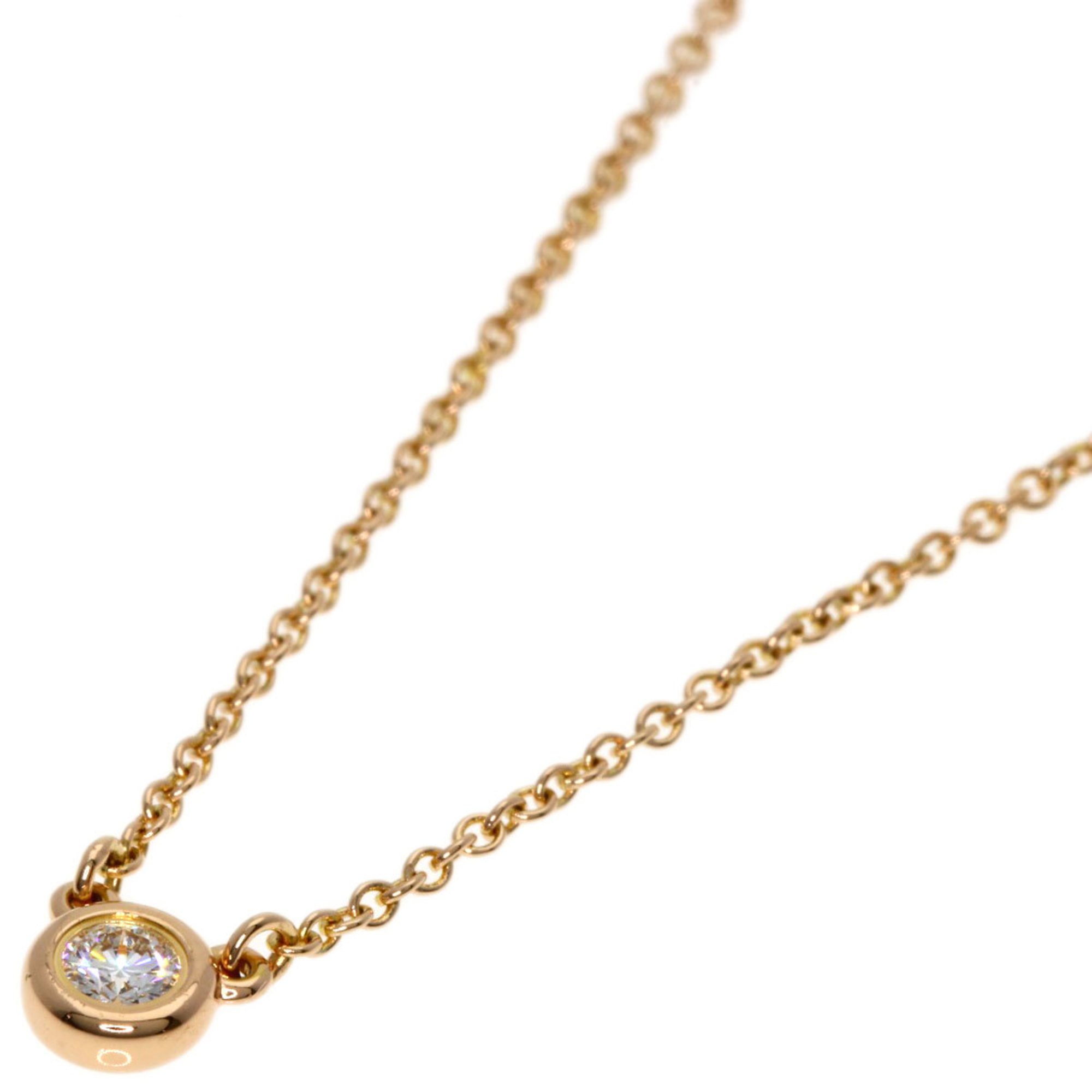 Tiffany & Co. by the Yard Diamond Necklace, 18K Pink Gold, Women's, TIFFANY