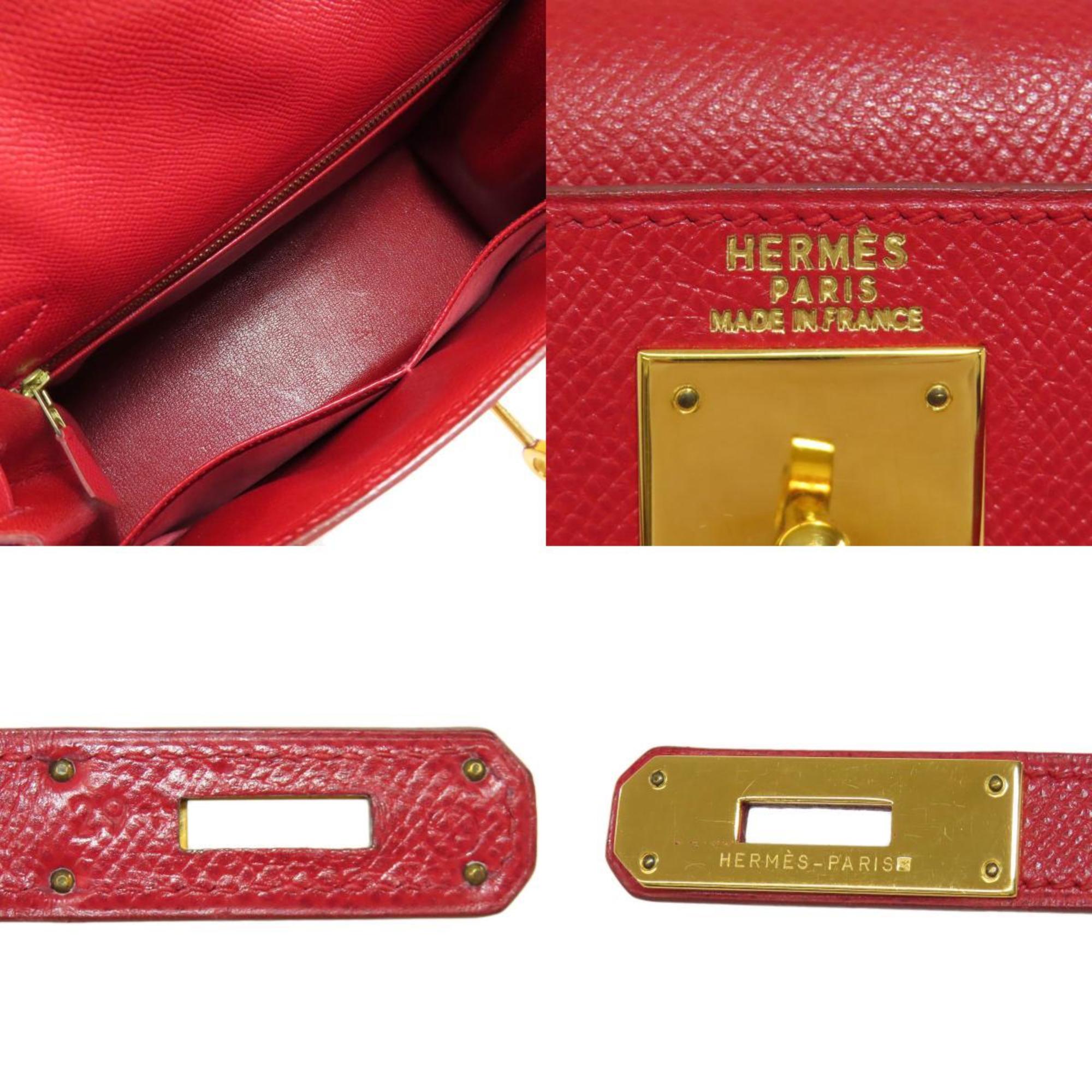 Hermes Kelly 28 Outer Stitching Handbag Epson Women's HERMES