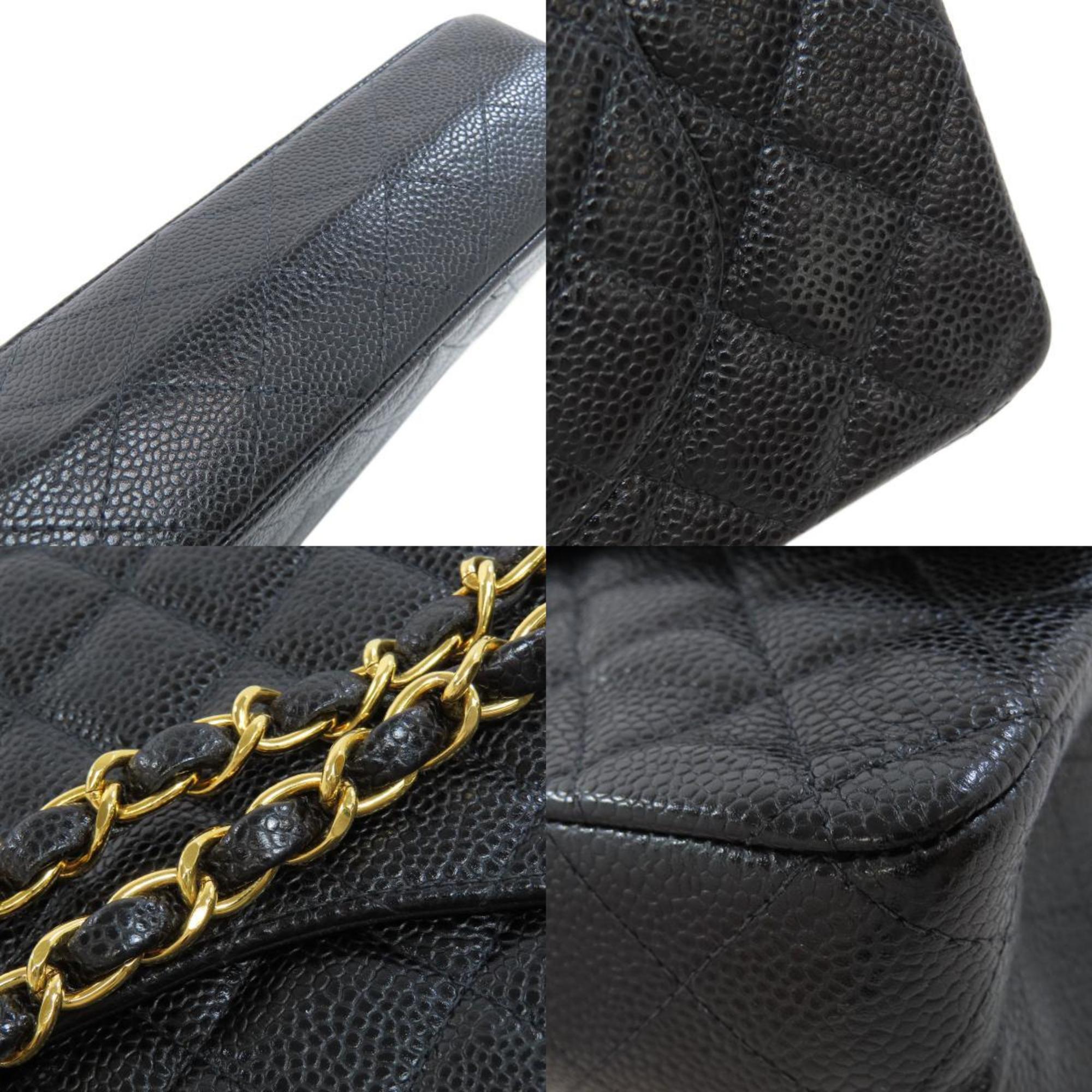 Chanel Chain Shoulder Matelasse Bag Caviar Skin Women's CHANEL