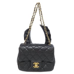 Chanel Chain Shoulder Coco Mark Bag Lambskin Women's CHANEL