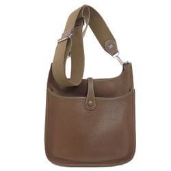 Hermes Evelyn 3 PM Etoupe Shoulder Bag Taurillon Women's HERMES